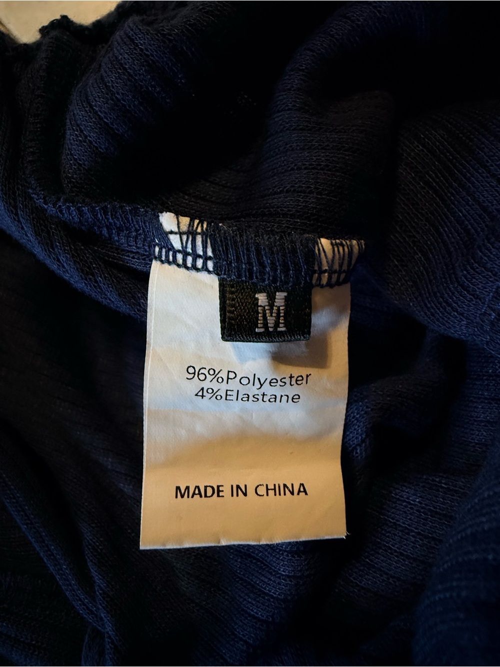 AthLeisure Preppy Prettygarden Relaxed Navy Ribbed Joggers with Drawstring Waist - Picture 8 of 8